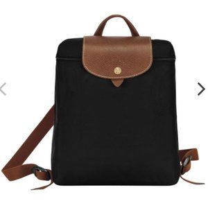 Longchamp backpack black Le Pliage